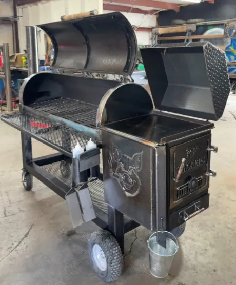 hawg leg 120gallon smoker 4 1920w