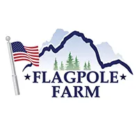 ozarks relaxed living logo flag pole farm 1920w