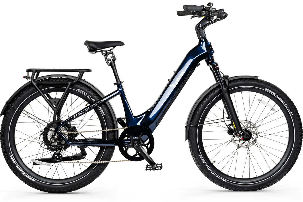 stellar falcon step thru galaxy blue curved